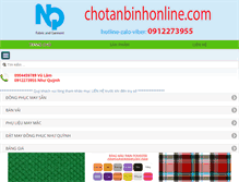 Tablet Screenshot of chotanbinhonline.com